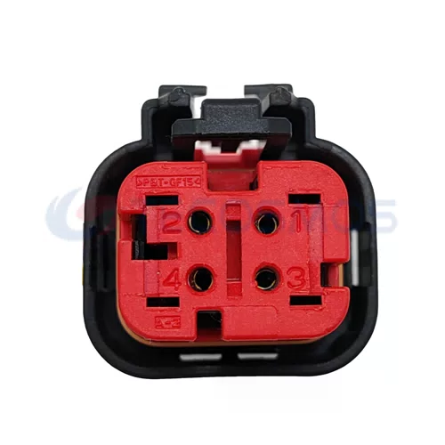 Waterproof Wire Connector Cable Harness Car Housing Connector for Volkswagen Audi 4-pin Female 776531-1